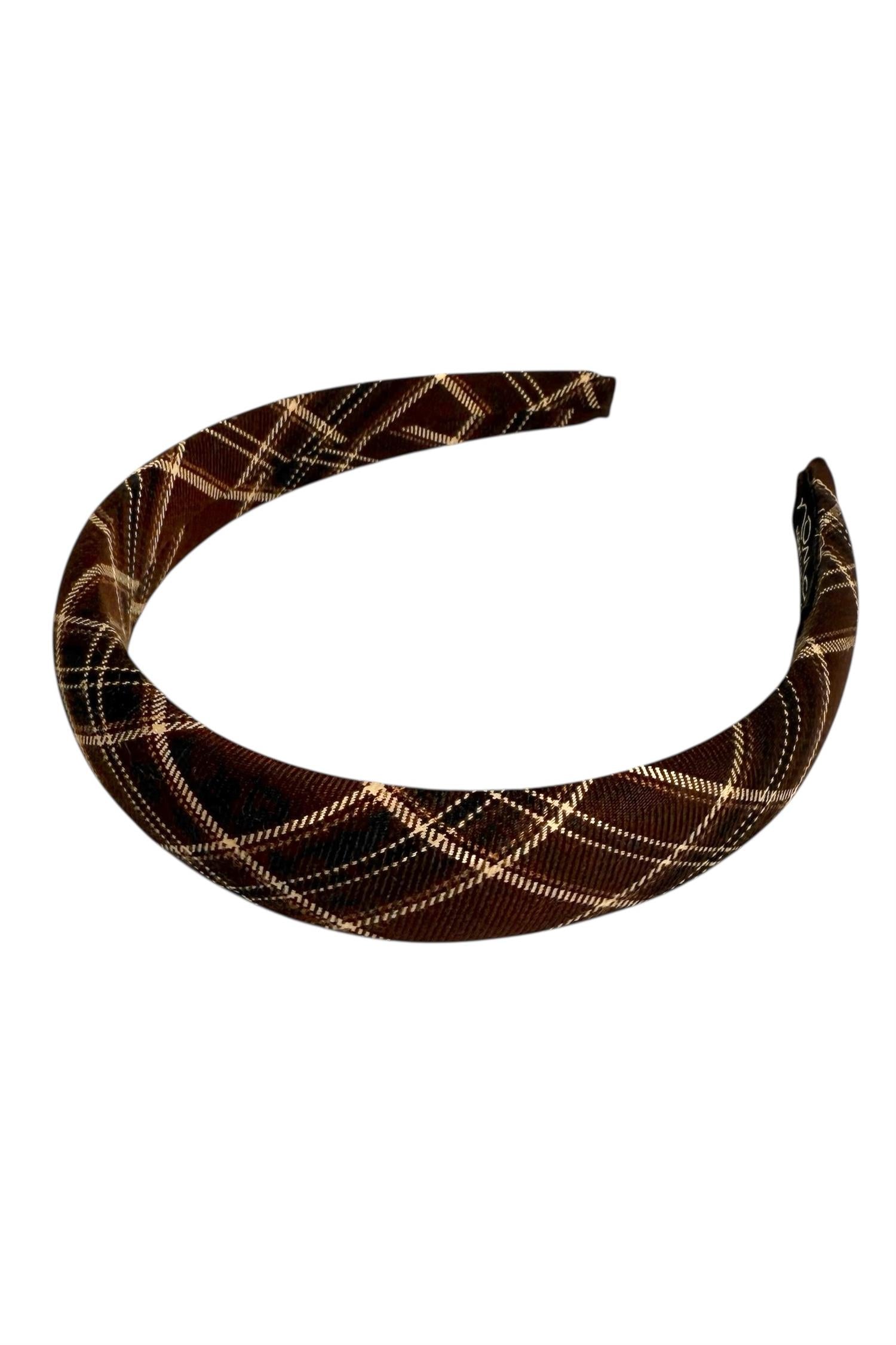 Blair Rutete Hårbøyle Brun