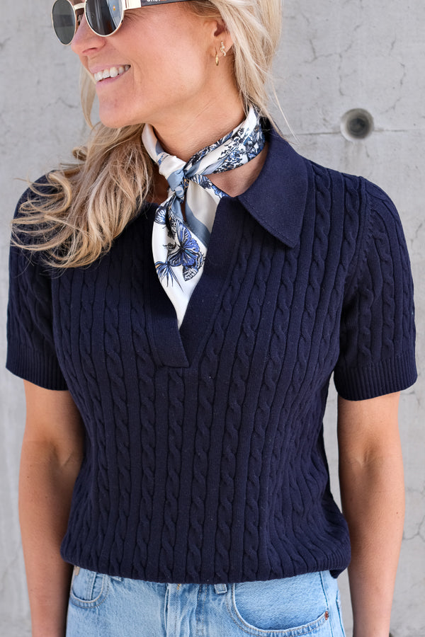 Clement Cable Navy