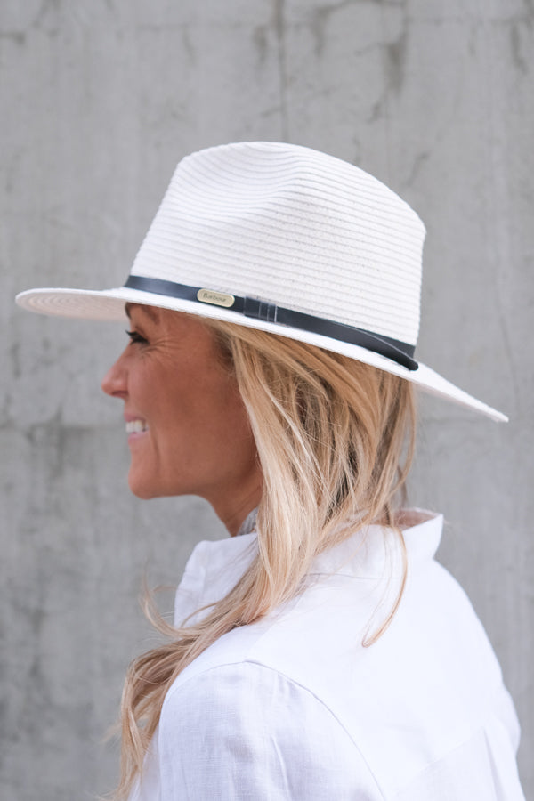 Evelyn Hat Whisper White