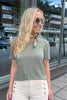 Jane Linen Tee Green