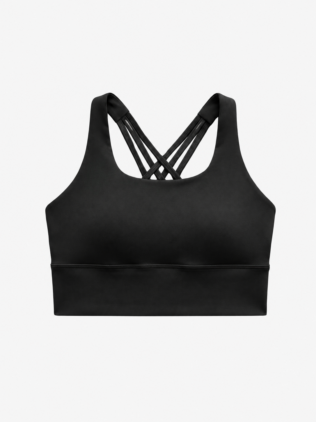 Strap Bra Black