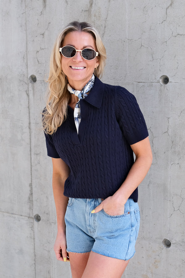 Clement Cable Navy