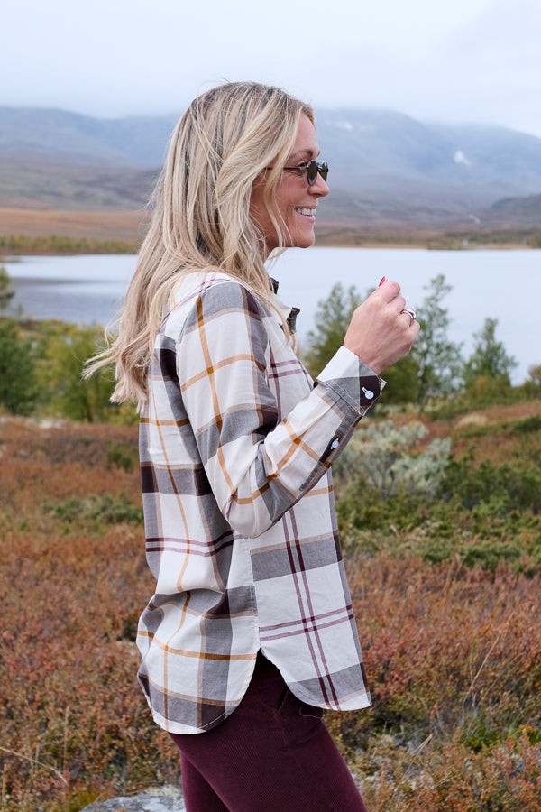 Moorland Shirt Edru Muted Tartan