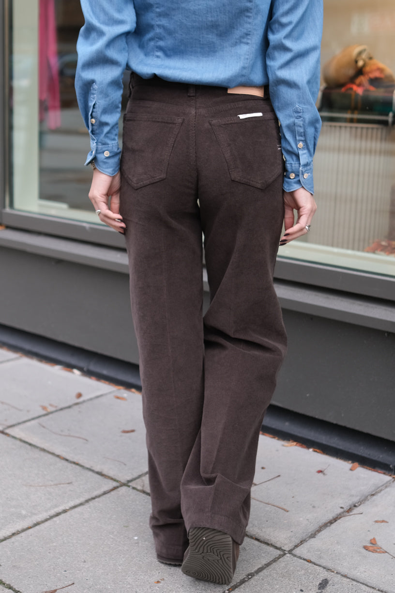 Giudith Pants Corduroy Acu Moro