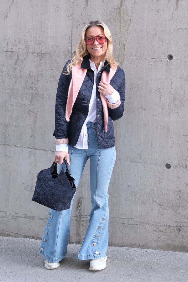 Deveron Quilted Jacket Navy