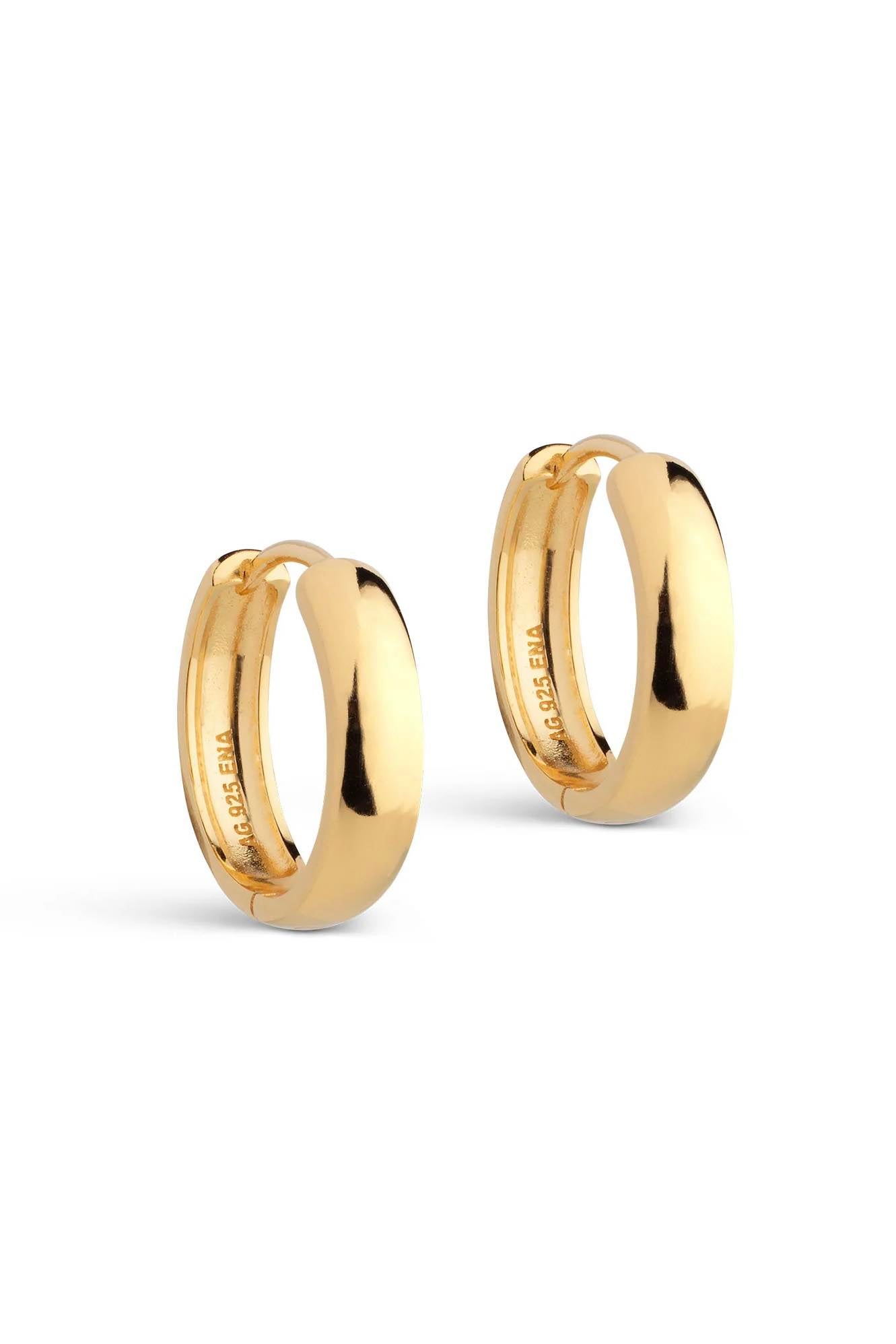 Hoops Classic Wide 20mm Gold