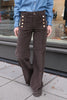 Giudith Pants Corduroy Acu Moro
