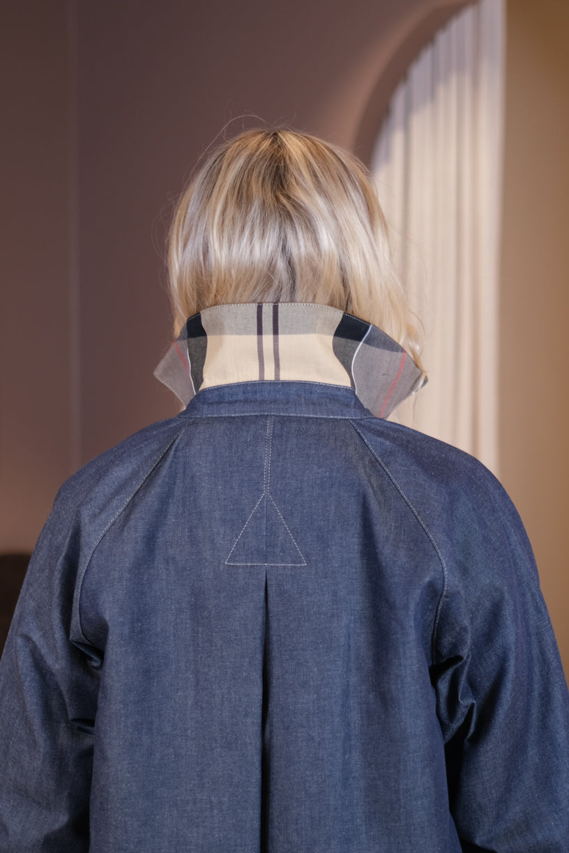 Freckleton Casual Jacket Dark Indigo/Safari