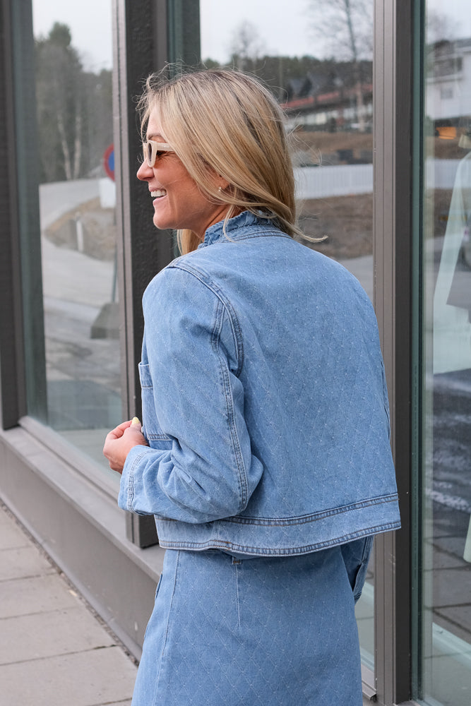 Delya Jacket Jeans Clair