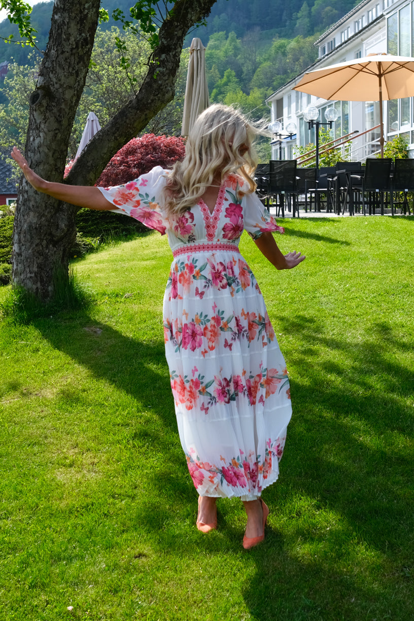 Angie Long Dress Ivory