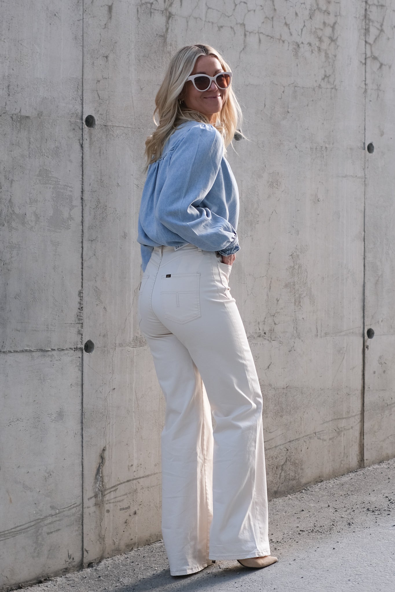 Lorena Blouse Bleu Jeans