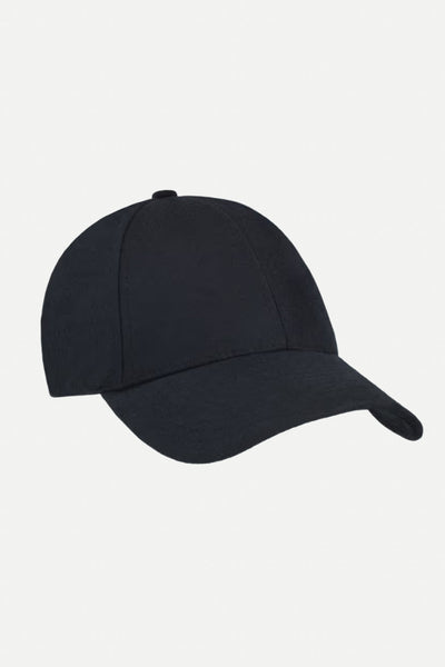 Jet Black Wool Caps