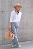Erica Pants Blue Stripe