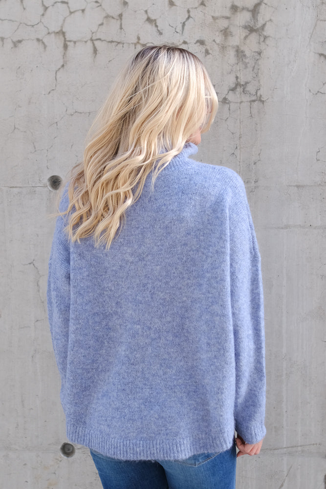 Russo Sweater Denim Melange