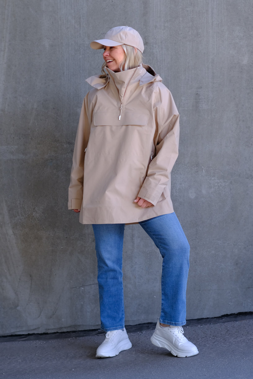 Voss Poncho Beige