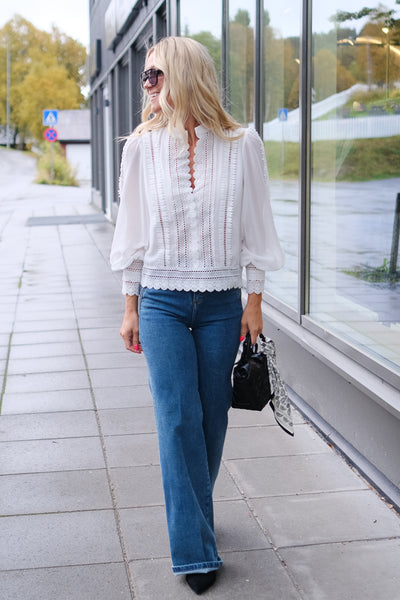 RabiaGo Blouse White