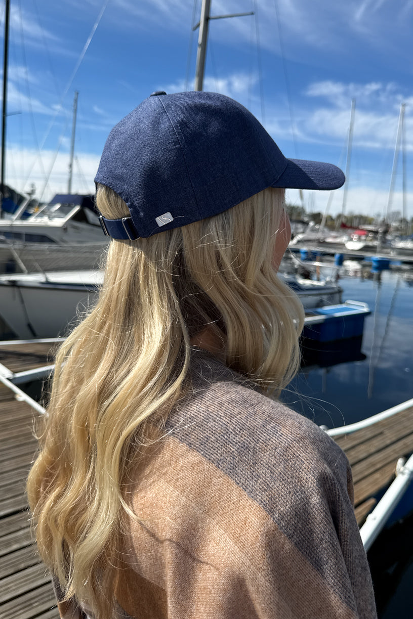 Oxford Blue Linen