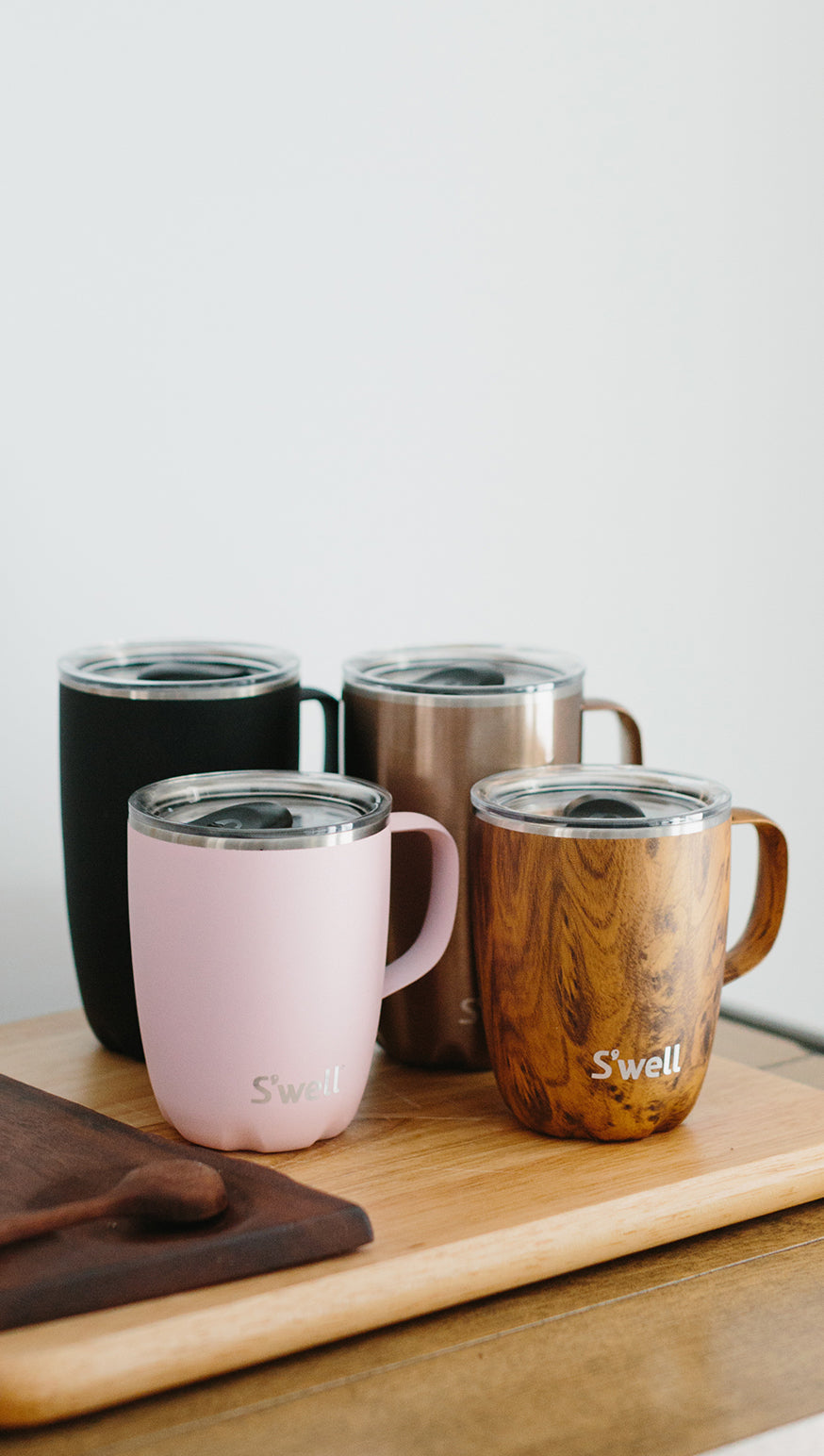 Teakwood Mug With Handle 350ml