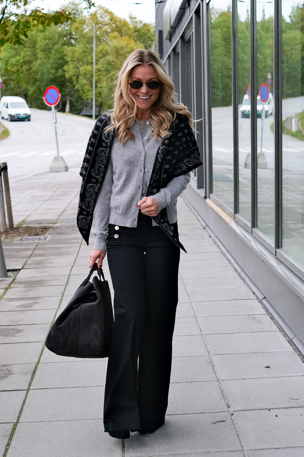 Judith Knit Cardigan Grey