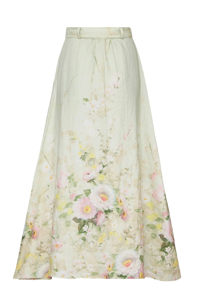 Linen Maxi Skirt Harmony