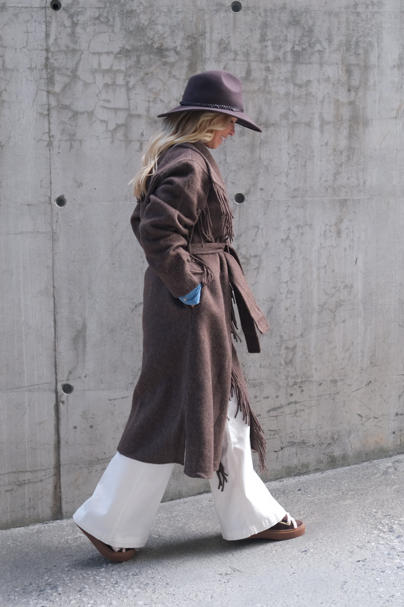 Heidi Coat Dark Brown