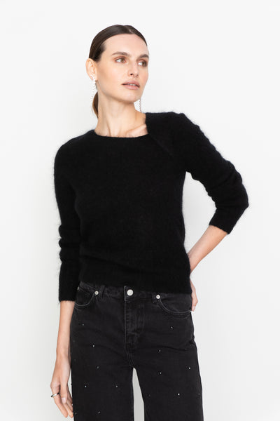 Aurora Knit Sweater Black