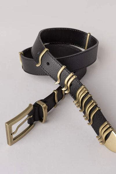 Rattle Belt Black Gold