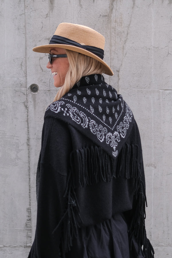 The Wild Rag Black / Heather Grey