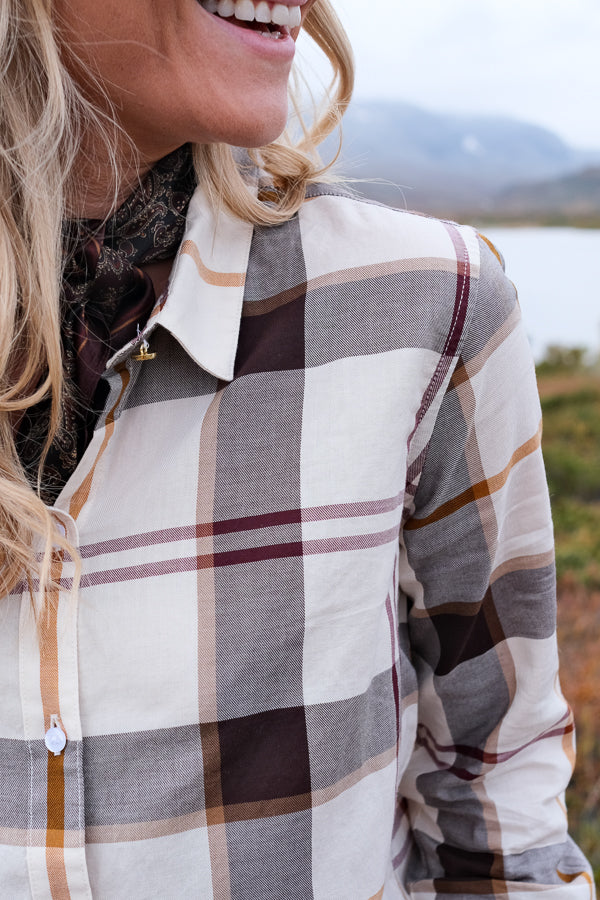 Moorland Shirt Edru Muted Tartan