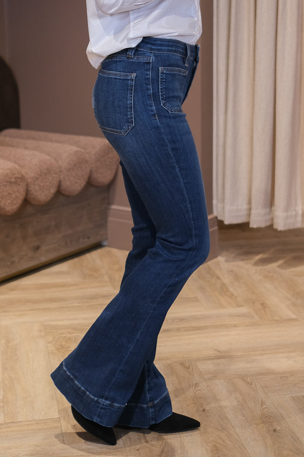 Jim Denim Blue Cashmere Raw Vintage