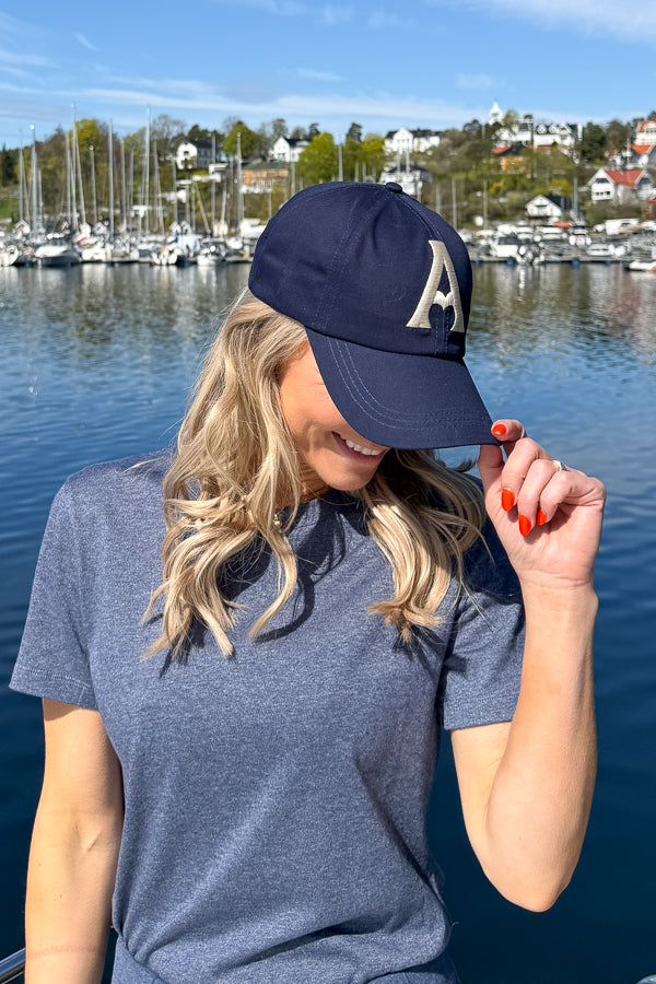 Eden Heart Caps Dk Navy