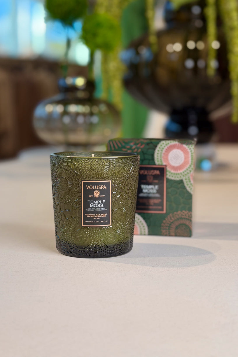 Classic Boxed Candle 60tim Temple Moss