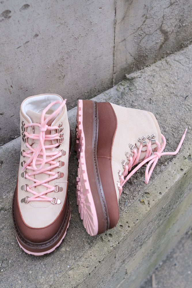 Core Cap Brown Pink