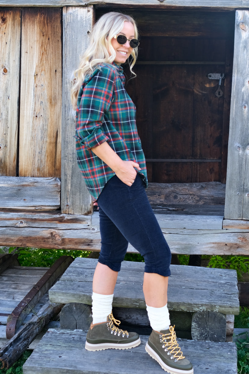 Arc Shirt Classic Tartan Green Red Combo