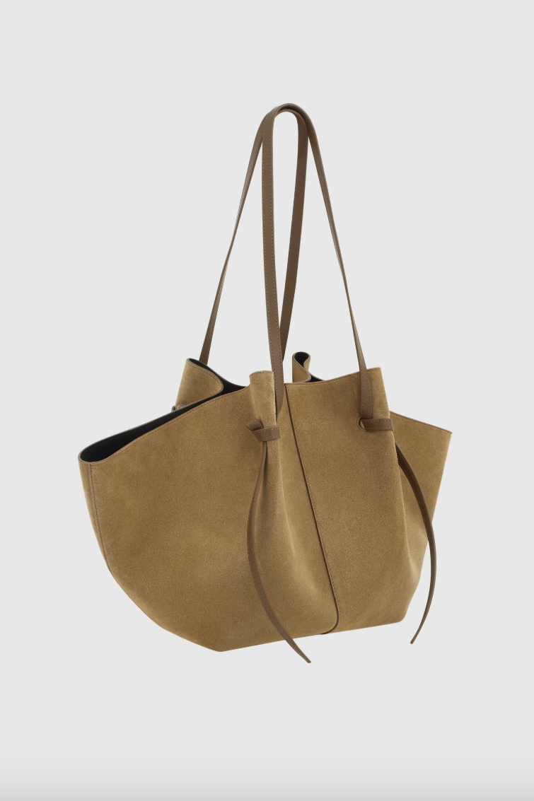 Large Mochi Suede Fennel