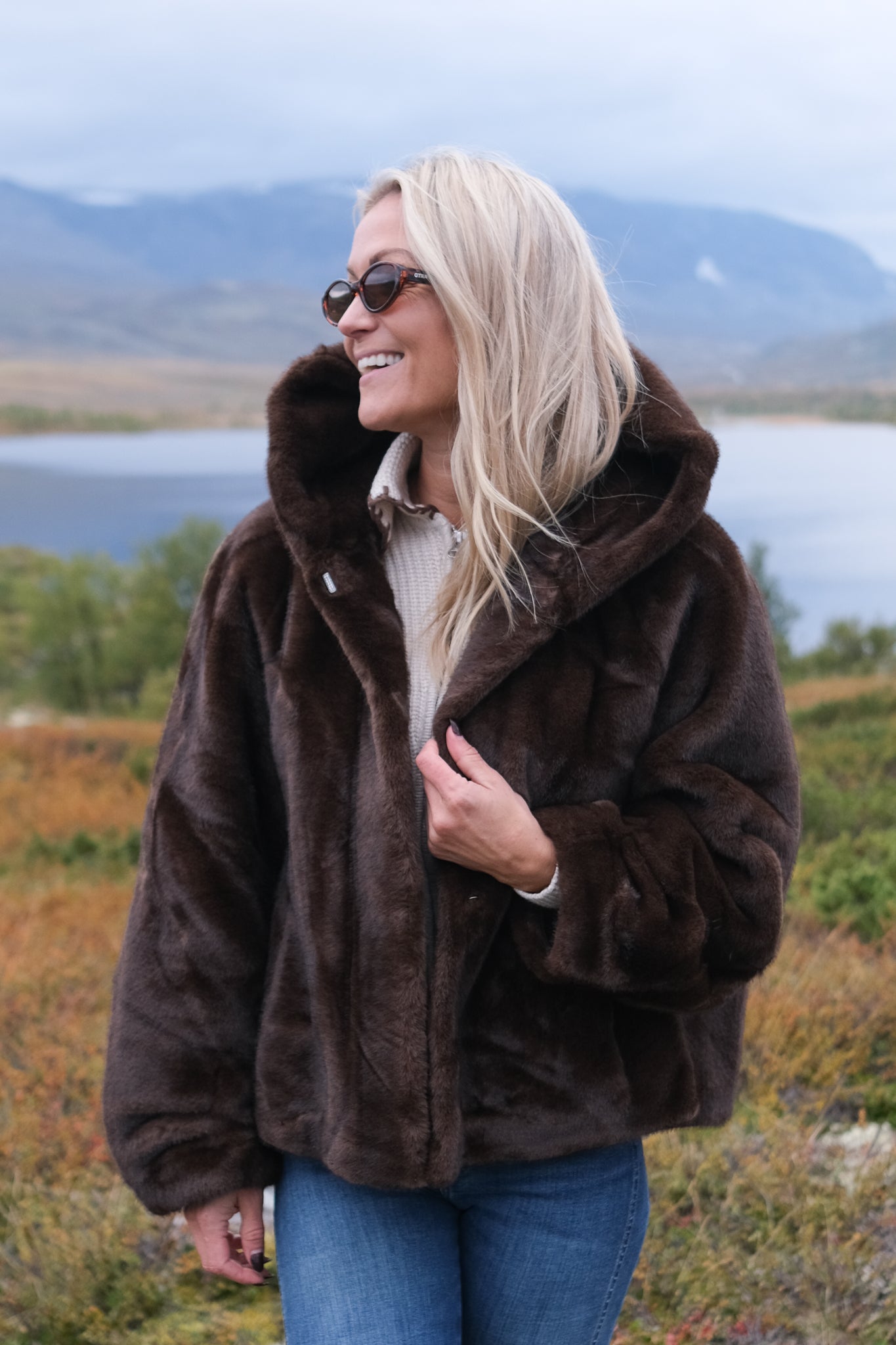 Verbier Jakke Brun