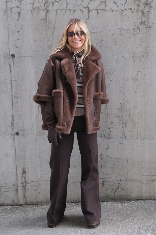 Clara Faux Mink Choco