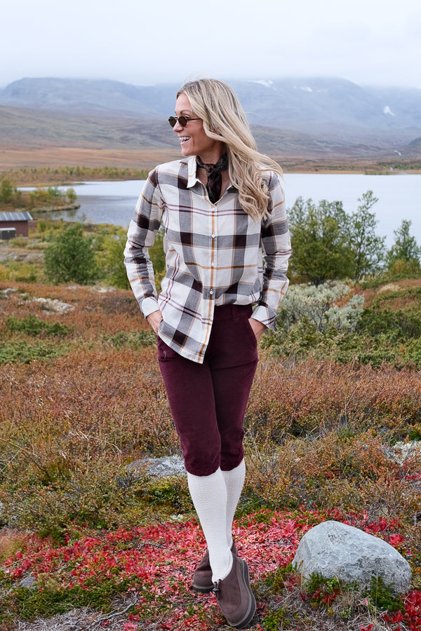 Moorland Shirt Edru Muted Tartan