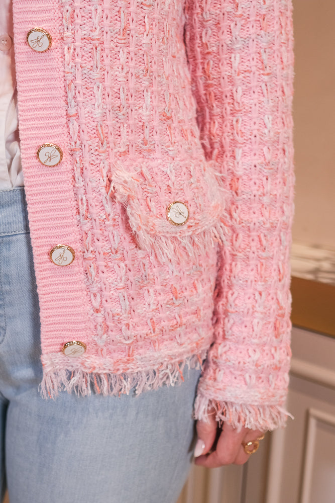 Dallas Cardigan Pink