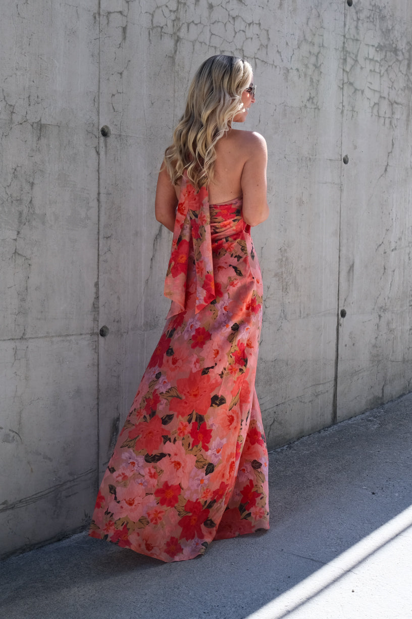 Acacia Dress Flower Print