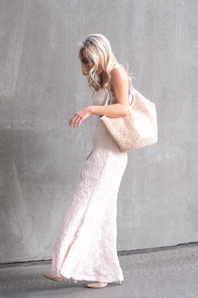 Ciara Bandeau Dress Shifting Sand