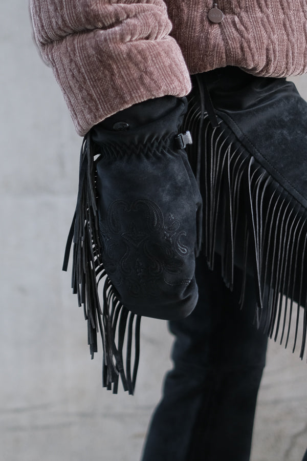 Furanji Mittens Black