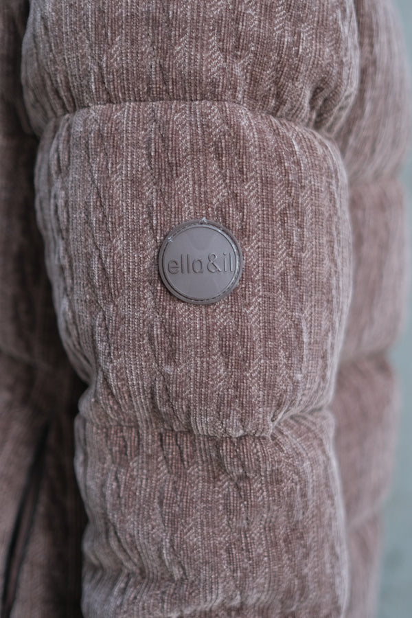 Una Down Jacket Brown
