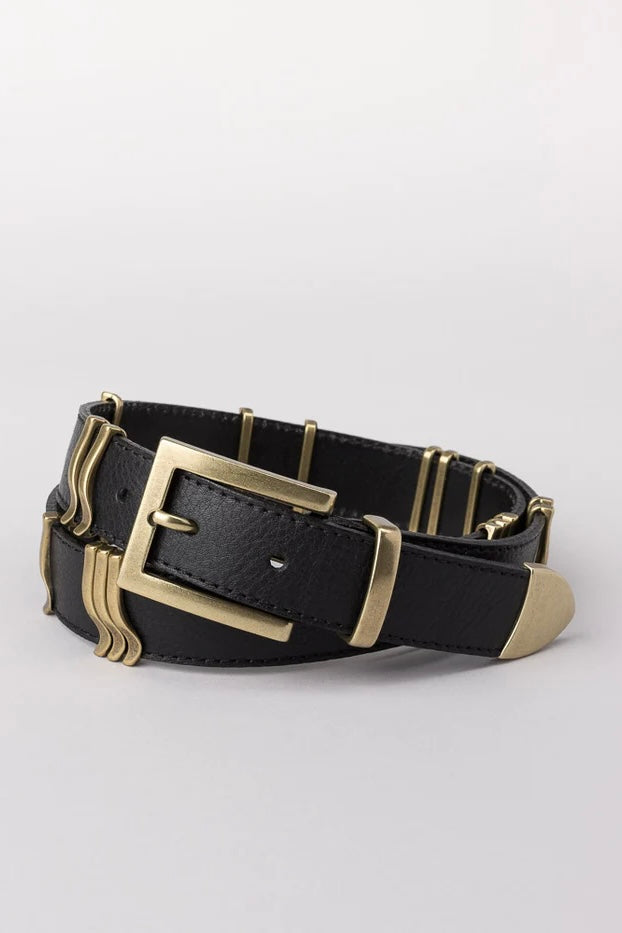 Rattle Belt Black Gold