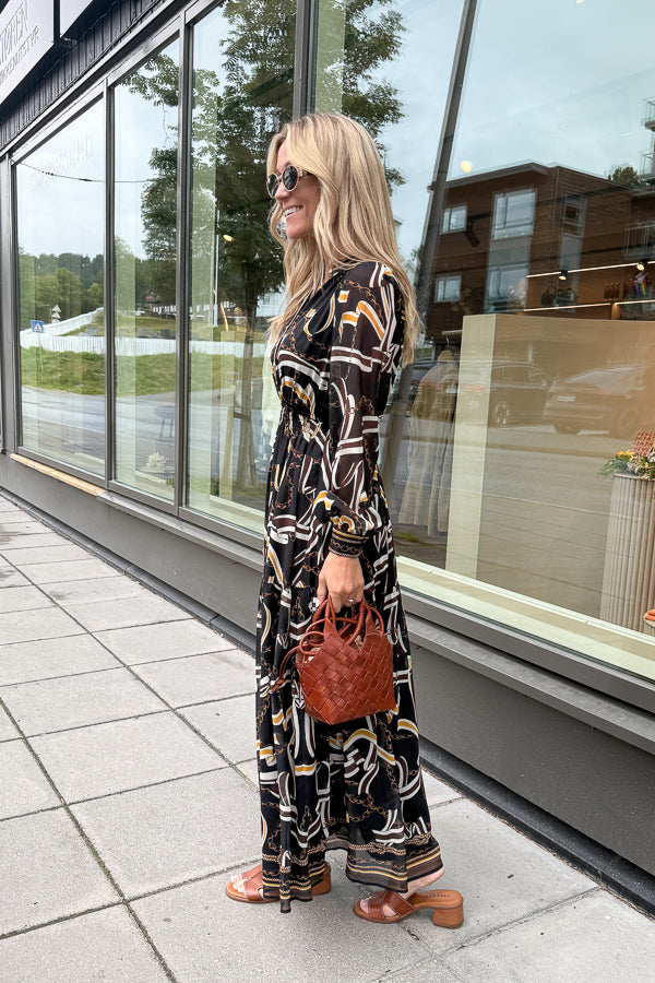Cileo Maxi Dress Black