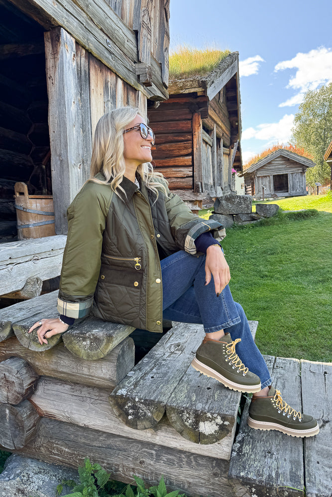 Martha Quilted Jacket Olive