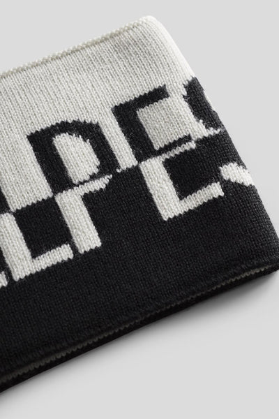 Les Alpes Headband Black And White