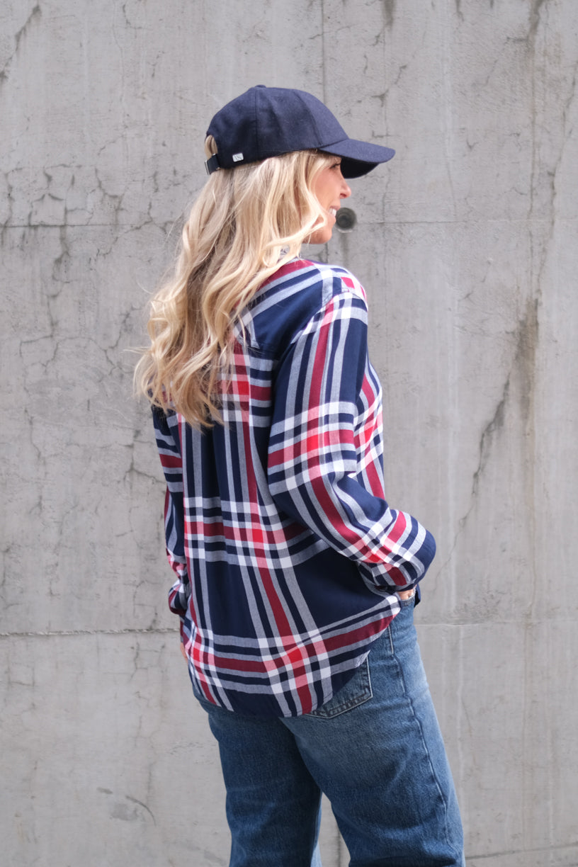 Hunter Shirt Bleacher Blue