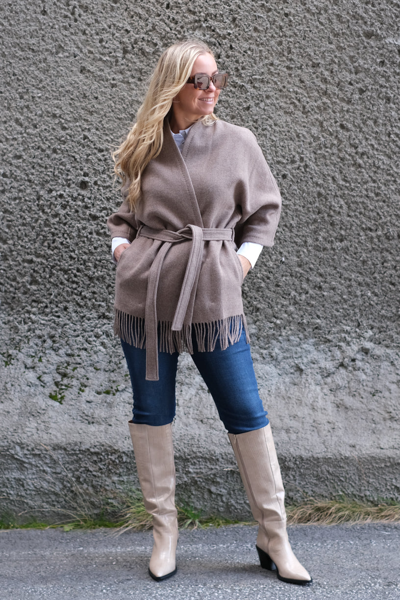 Akila Lambswool Jacket Desert