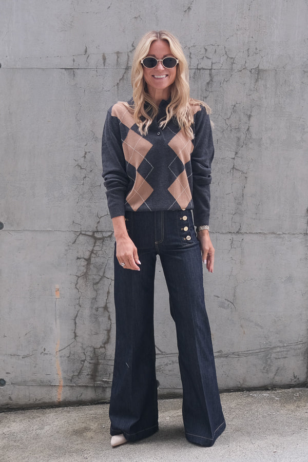 Giudith Pants Dark Denim Rinse